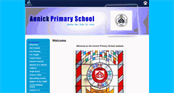 Desktop Screenshot of annick.northayrshireschools.co.uk